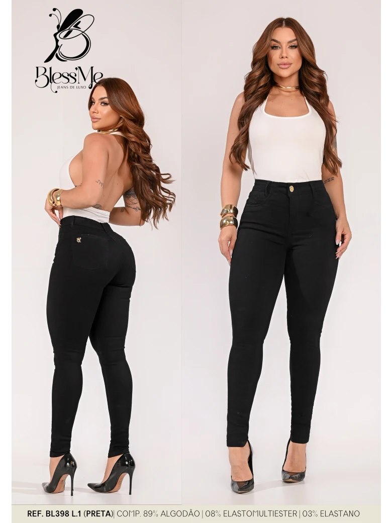 Foto do produto Calça Skinny Preta