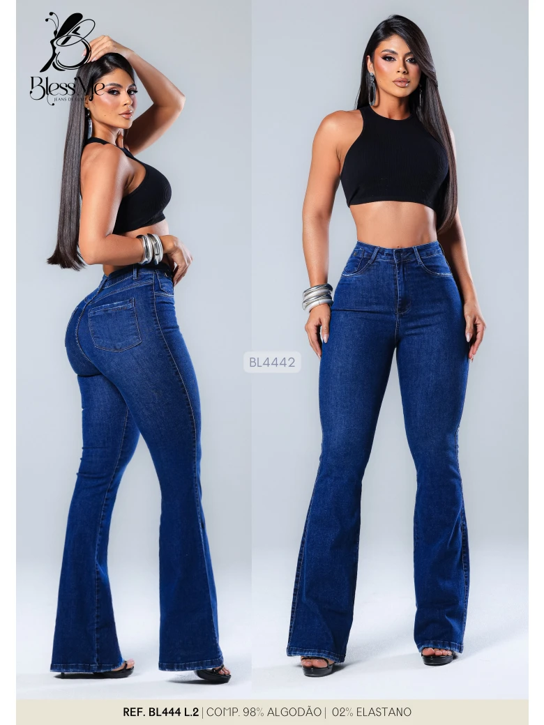 Foto do produto Calça Flare Pala Reta
