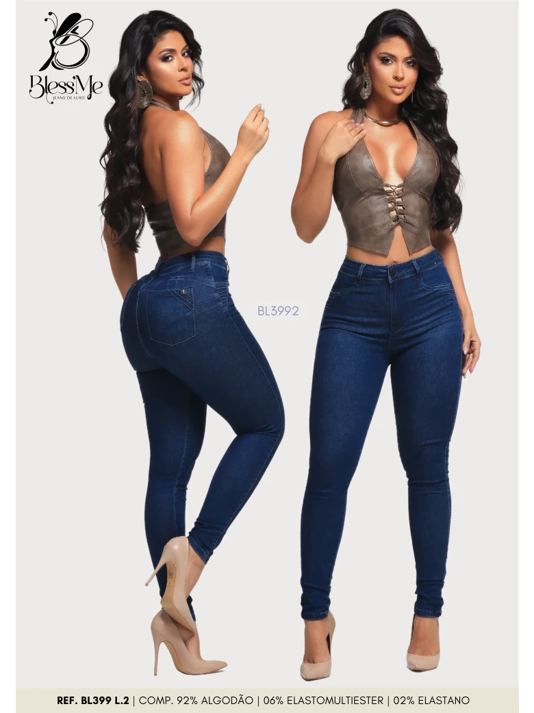 Foto do produto Calça Skinny Detalhe Nervura