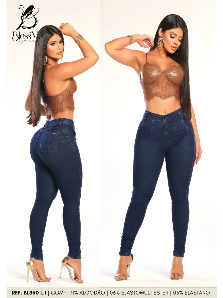 Foto do produto Calça Skinny Bolso Faca