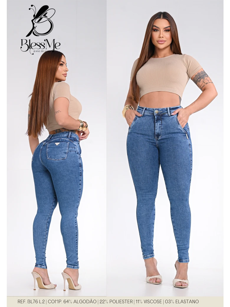 Foto do produto Calça Skinny Bolso Faca