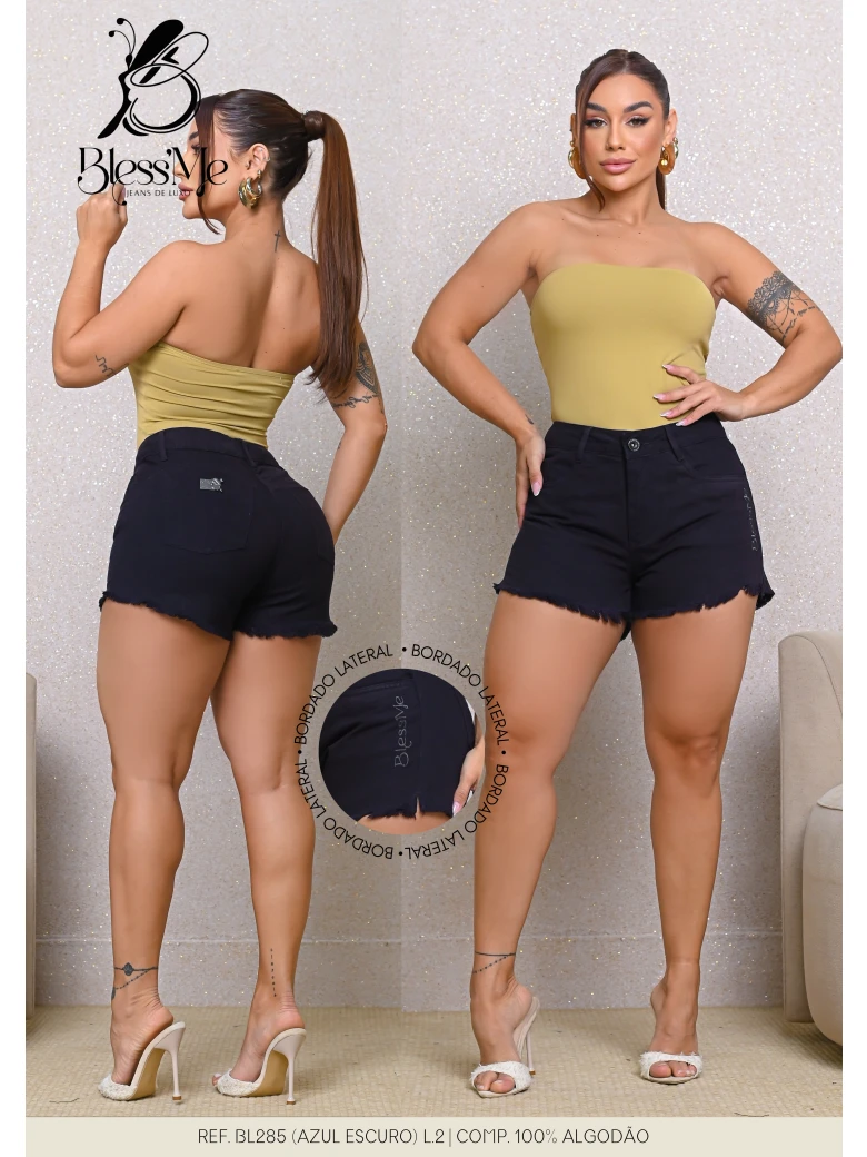 Foto do produto Short Color Barra A Fio