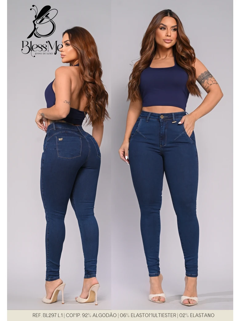 Foto do produto Calça Skinny Bolso Faca