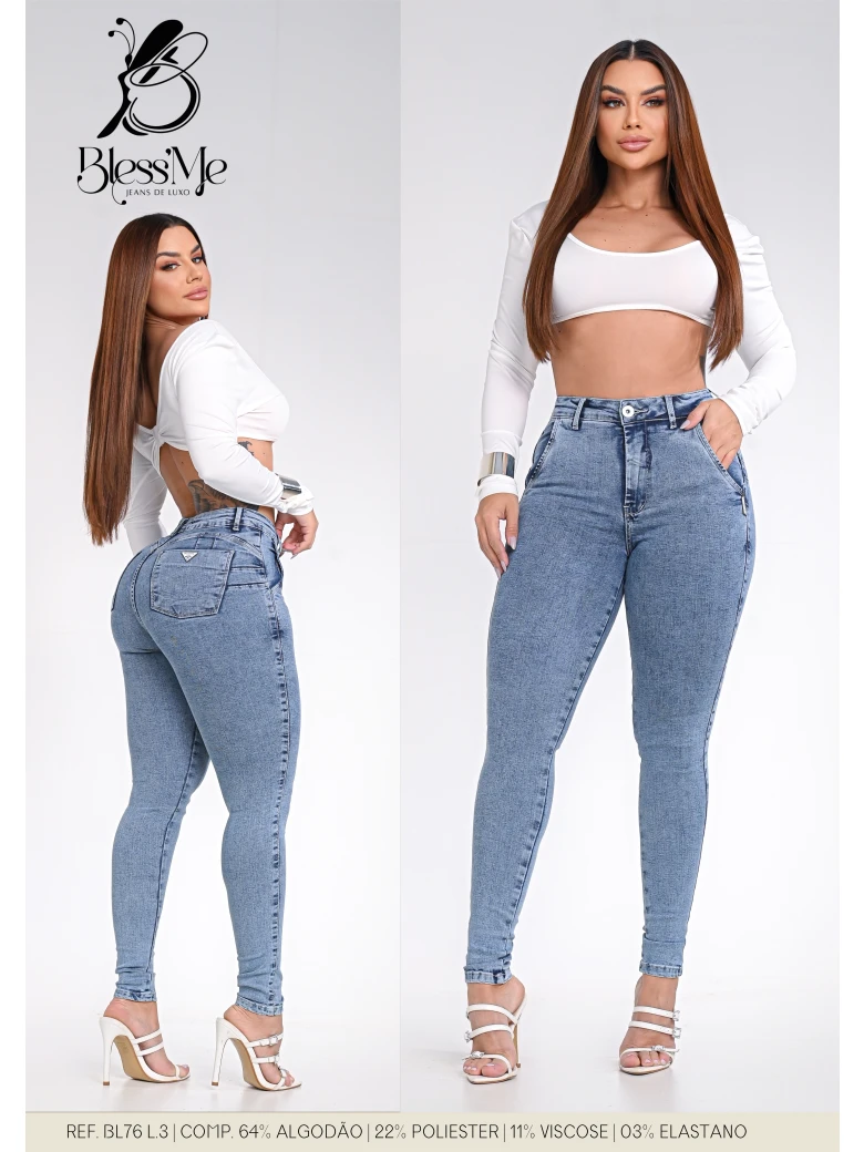 Foto do produto Calça Skinny Bolso Faca