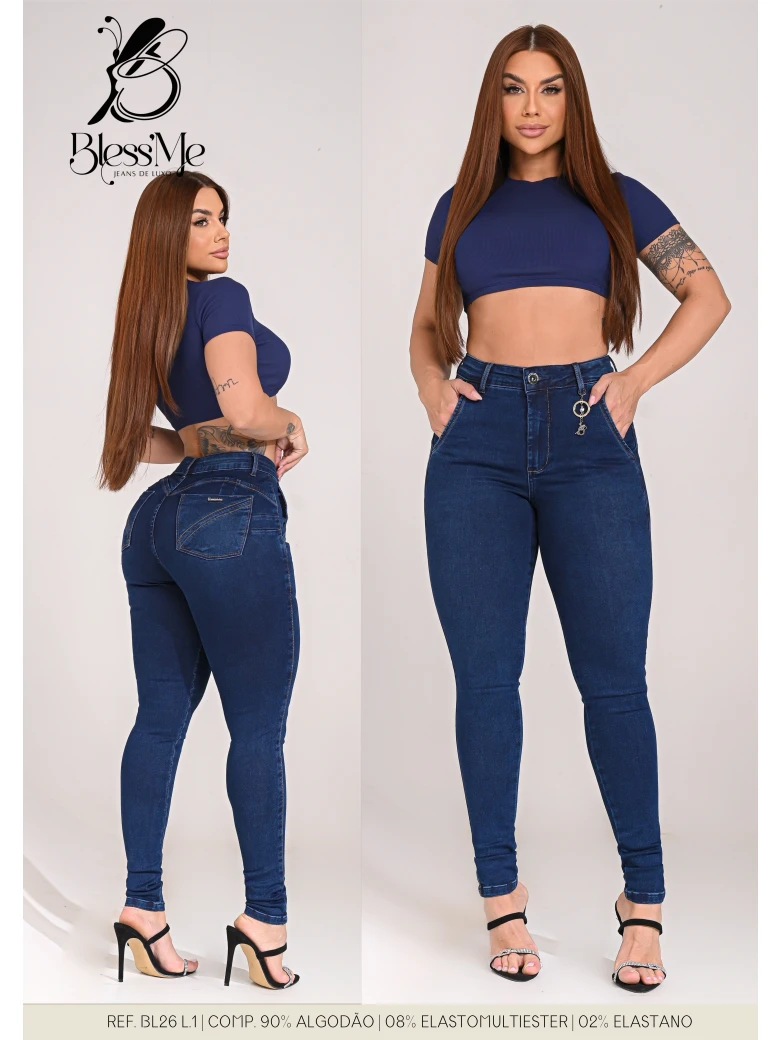 Foto do produto Calça Skinny Bolso Faca