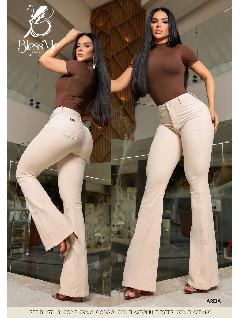Foto do produto Calça Flare Color