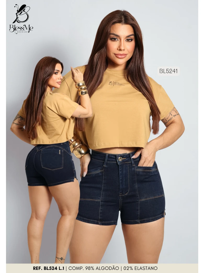 Foto do produto Short Bolso Sobreposto