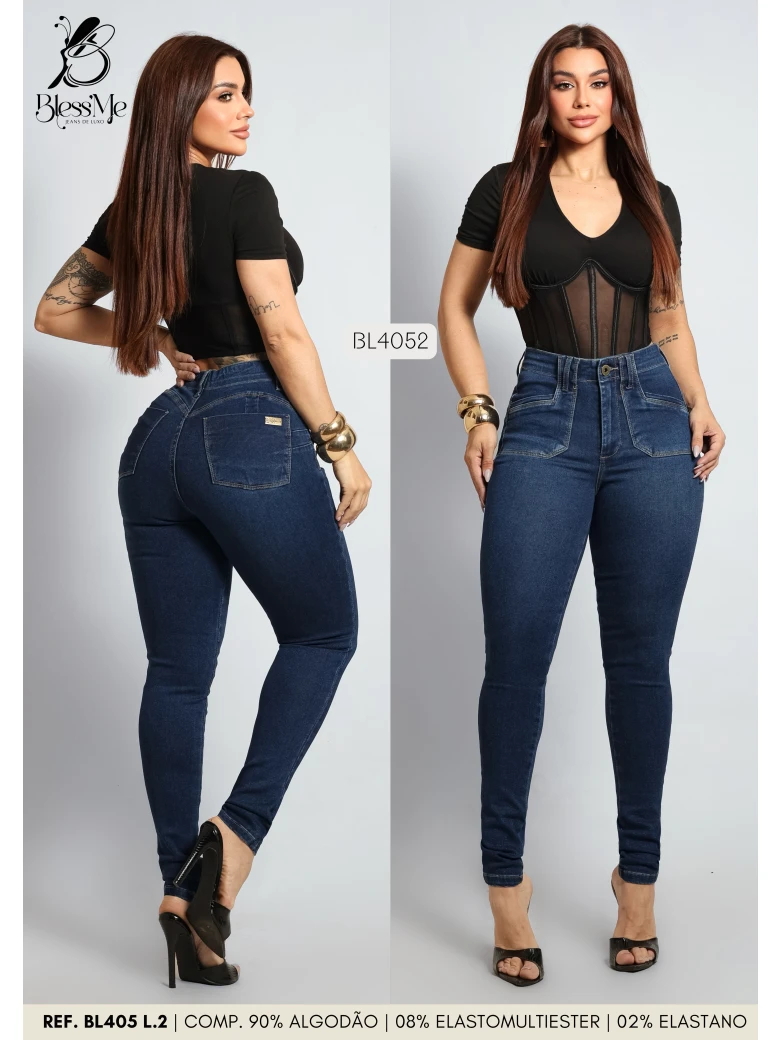 Foto do produto Calça Skinny Bolso Sobreposto