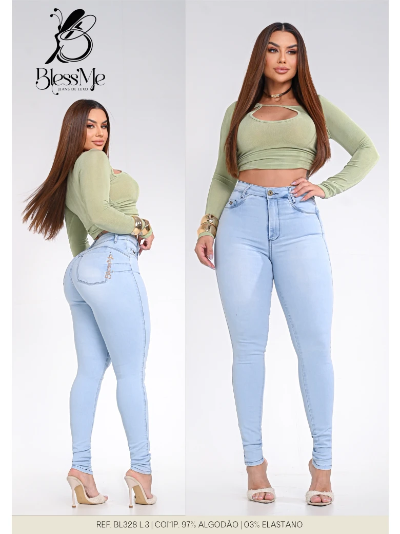 Foto do produto Calça Skinny Bordado Bolso