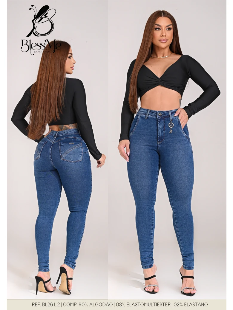 Foto do produto Calça Skinny Bolso Faca