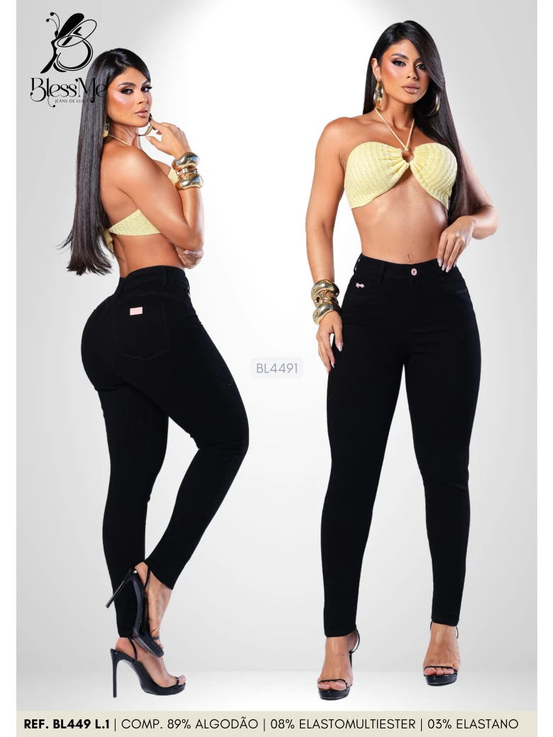 Foto do produto Calça Skinny Preta