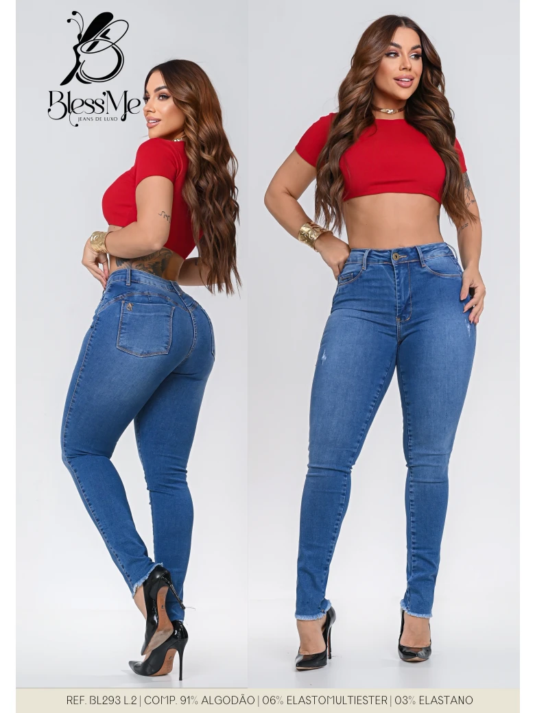 Foto do produto Calça Skinny Barra A Fio