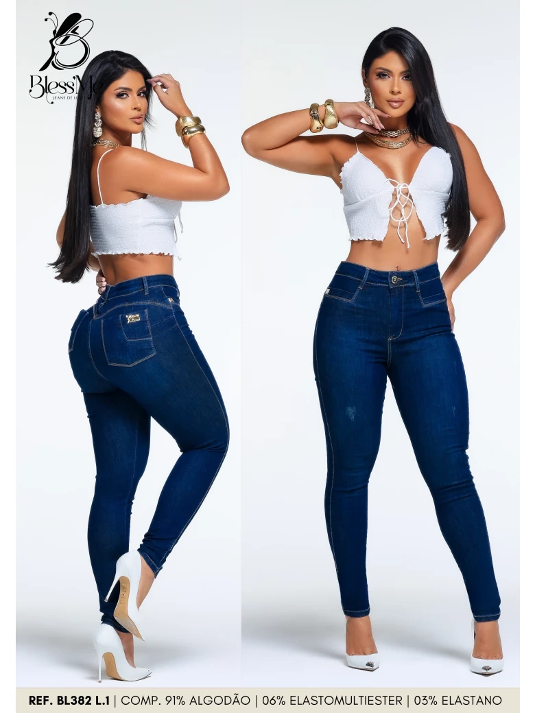 Foto do produto Calça Skinny Bolso Quadrado