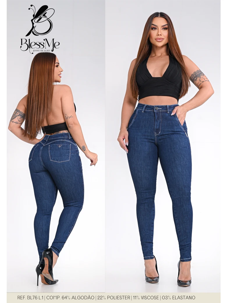 Foto do produto Calça Skinny Bolso Faca