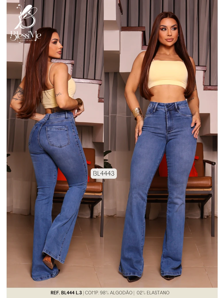 Foto do produto Calça Flare Pala Reta