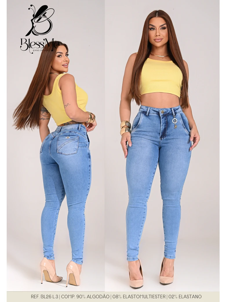 Foto do produto Calça Skinny Bolso Faca