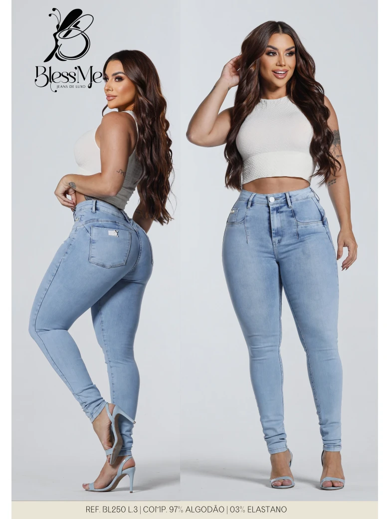 Foto do produto Calça Skinny Boca de Bolso Com Pence