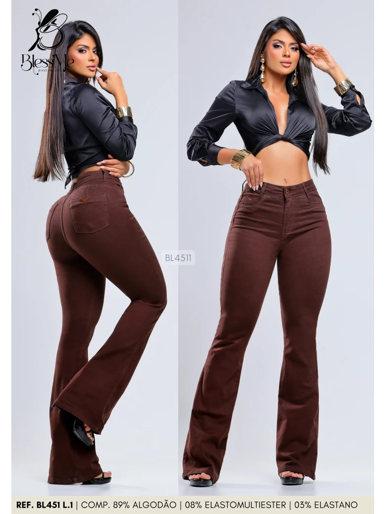 Foto do produto Calça Flare Color