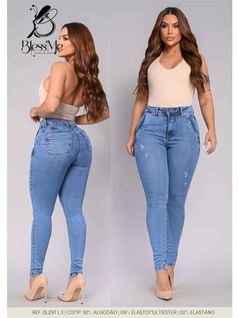 Foto do produto Calça Skinny Bolso Faca