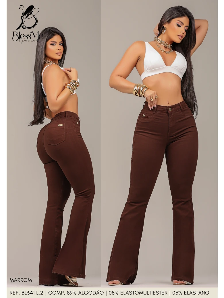 Foto do produto Calça Flare Color