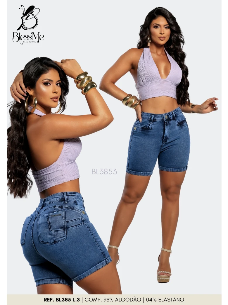 Foto do produto Meia Coxa Bolso Quadrado