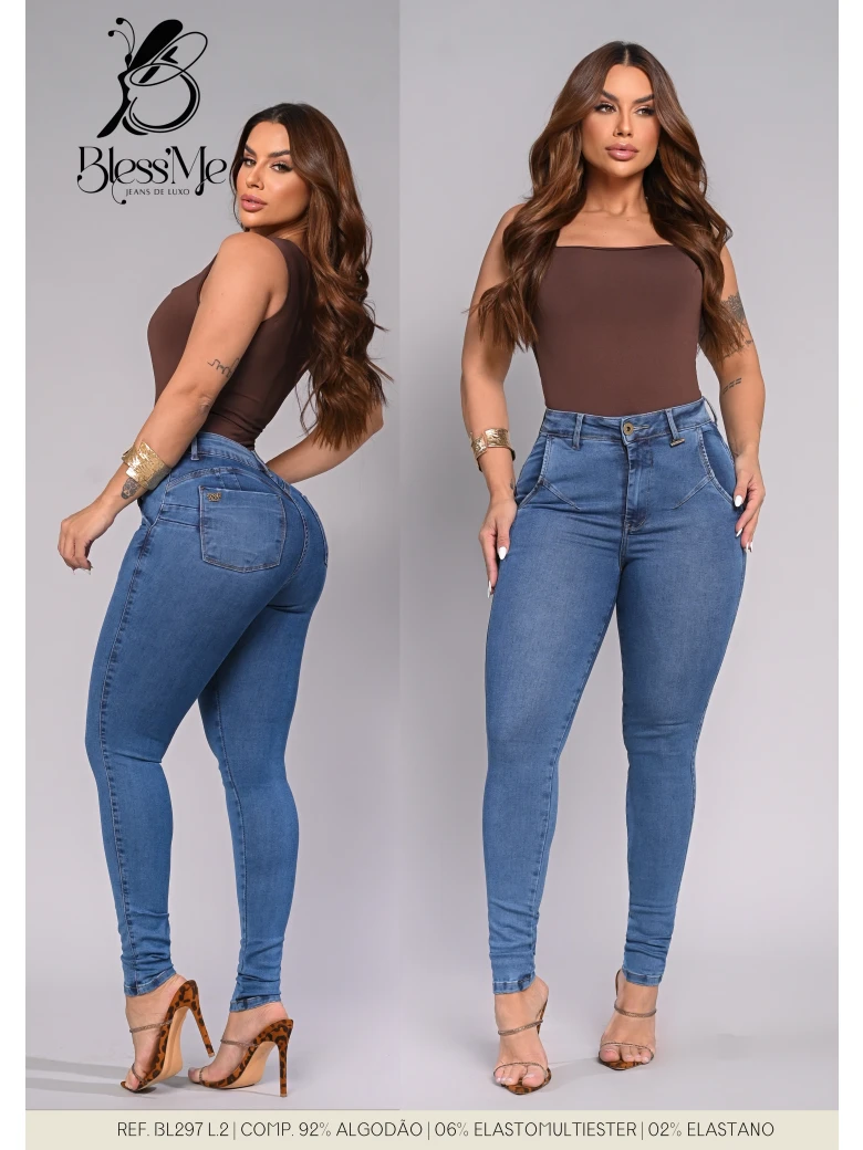 Foto do produto Calça Skinny Bolso Faca