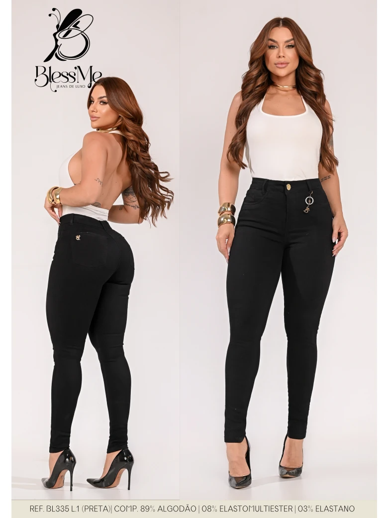 Foto do produto Calça Skinny Preta