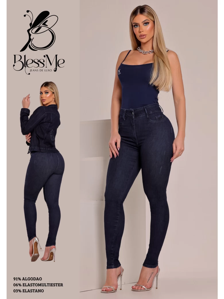 Foto do produto Calça Skinny S/ Costura Na Lateral